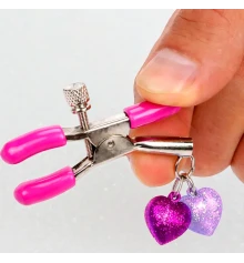 Зажимы для сосков с сердечками (уп. 2шт) купить в интернет магазине подарков ПраздникШоп