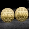 Сувенірна монета прийняття рішень YES/NO 3701(золота)