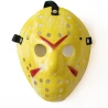 Маска Джейсона пластик (желтая)