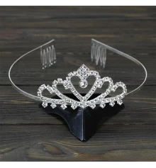 Диадема со стразами металлическая 13839 купить в интернет магазине подарков ПраздникШоп