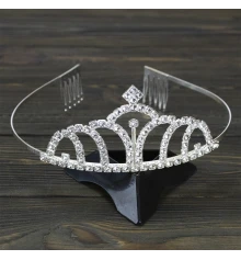 Диадема со стразами металлическая 13837 купить в интернет магазине подарков ПраздникШоп