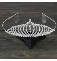 Диадема со стразами металлическая 13836 купить в интернет магазине подарков ПраздникШоп