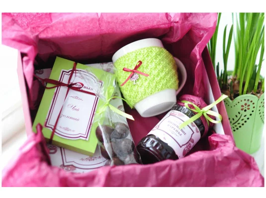 Подарочный набор «Вишневый сад» купить в интернет магазине подарков ПраздникШоп