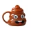 Кружка керамическая фигурная Какашка Emoji №2 купить в интернет магазине подарков ПраздникШоп
