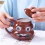 Кружка керамическая фигурная Какашка Emoji №2 купить в интернет магазине подарков ПраздникШоп
