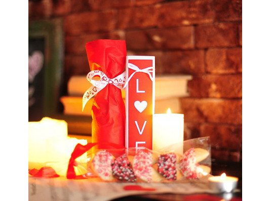 Подарочный набор “Love Champange” купить в интернет магазине подарков ПраздникШоп
