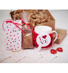 Подарунковий набір "Love Coffe" купить в интернет магазине подарков ПраздникШоп