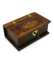 Шкатулка розовое дерево «Книга» (15×10×4.4 см) (6«Х 4») купить в интернет магазине подарков ПраздникШоп