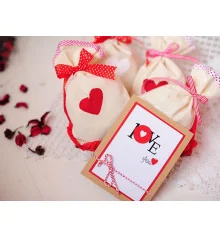 Подарунковий набір "мішечки з коханням" купить в интернет магазине подарков ПраздникШоп