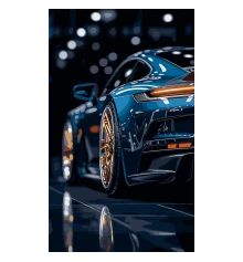 Картина по номерам SANTI Роскошное авто 30х50 см LED подсветка купить в интернет магазине подарков ПраздникШоп