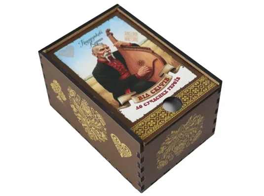 Гральні карти пластикові "Від скіфів до сучасних героїв" купить в интернет магазине подарков ПраздникШоп