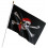 Флаг "Пират" купить в интернет магазине подарков ПраздникШоп