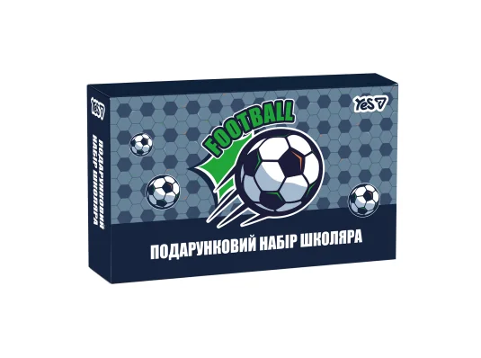 Набор канцелярии Yes Football подарочный набор школьника купить в интернет магазине подарков ПраздникШоп