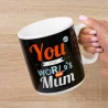 Кружка Гигант Ты лучшая мама в мире - You worlds best mum (черная)