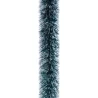Мишура Yes! Fun (зеленая матовая с серебр.конч.) диаметр 10 см, 3 м