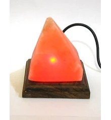 Соляная лампа USB «Пирамида» (S-03) (10×9×9 см) (24 шт. ящ.) (Гималайская соль) купить в интернет магазине подарков ПраздникШоп