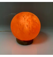 Соляная лампа «Шар» (15×15.5 см) (Гималайская соль) купить в интернет магазине подарков ПраздникШоп