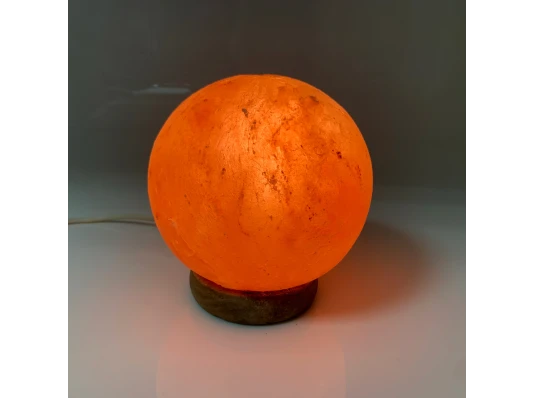 Соляная лампа «Шар» (15×15.5 см) (Гималайская соль) купить в интернет магазине подарков ПраздникШоп