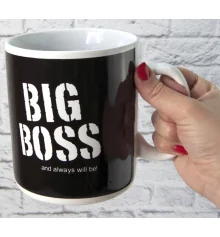 Кружка - гигант "Boss" купить в интернет магазине подарков ПраздникШоп