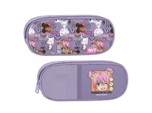 Пенал мягкий Yes Smiley World. Anime PH-30 купить в интернет магазине подарков ПраздникШоп
