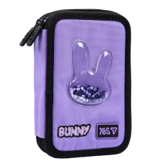 Пенал твердый Yes двойной Shiny Bunny HP-01 купить в интернет магазине подарков ПраздникШоп