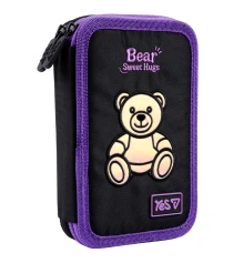 Пенал твердый Yes двойной Bear Sweet Hugs HP-01 купить в интернет магазине подарков ПраздникШоп