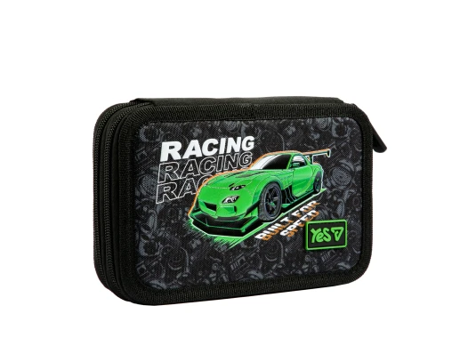 Пенал твердый Yes двойной Racing Life HP-01 купить в интернет магазине подарков ПраздникШоп