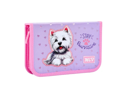 Пенал твердый Yes одинарный без клапана Pawesome HP-02 купить в интернет магазине подарков ПраздникШоп