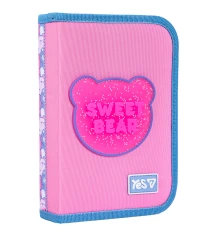 Пенал твердый Yes одинарный с клапаном Sweet Bear HP-03 купить в интернет магазине подарков ПраздникШоп