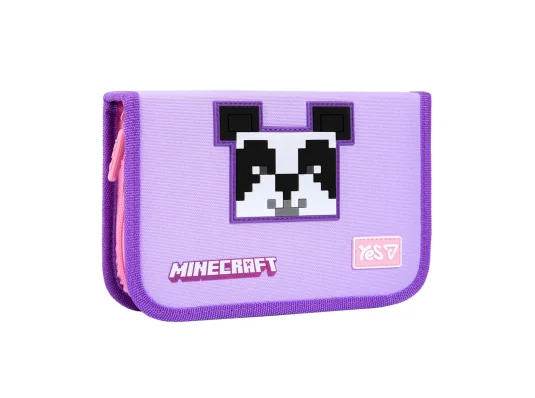 Пенал твердый Yes одинарный с клапаном Minecraft Summer HP-03 купить в интернет магазине подарков ПраздникШоп
