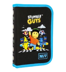Пенал твердый Yes одинарный с двумя клапанами Stumble Guys HP-04 купить в интернет магазине подарков ПраздникШоп
