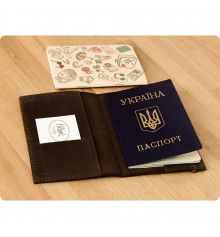Обложка для паспорта 1.0 Орех купить в интернет магазине подарков ПраздникШоп