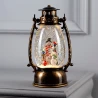 Фонарь Новогодний LED музыкальный 23 см 13342 на батарейках и USB