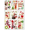 Интерьерная наклейка NG Merry Christmas Cats JD2312 (9 листов А4)