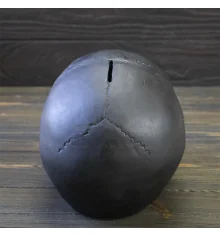 Череп копилка Мистик M 13790 (черный) купить в интернет магазине подарков ПраздникШоп