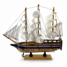Модель парусника на подставке (24.5×24×6 см) M