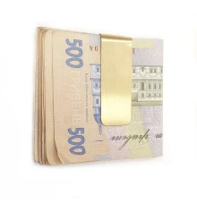 Зажим для денег «золото» (5.5×2×0.6 см) купить в интернет магазине подарков ПраздникШоп