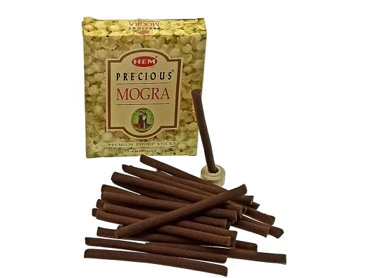 Precious Mogra Dhoop 75 Gms (Драгоценный жасмин) (Hem) безосновные благовония купить в интернет магазине подарков ПраздникШоп
