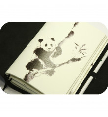Софт-бук "Панда: черно-белые зарисовки" купить в интернет магазине подарков ПраздникШоп