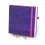 Кук-бук для записи рецептов в обложке "Фиолетовый" купить в интернет магазине подарков ПраздникШоп