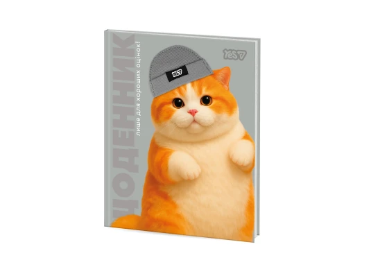 Дневник школьный Yes Chunky Cat А5 40 листов твердый купить в интернет магазине подарков ПраздникШоп