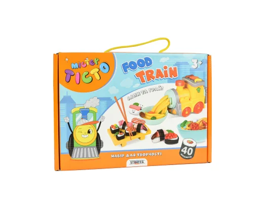 Набор для творчества Мистер тесто Food Train на украинском языке (41027) купить в интернет магазине подарков ПраздникШоп