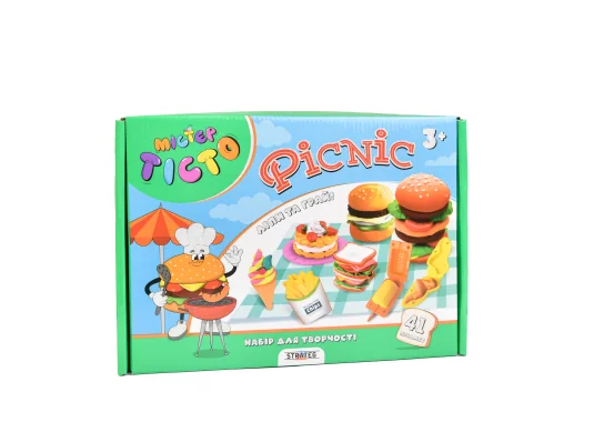 Набор для творчества Мистер тесто Picnic на украинском языке (41015) купить в интернет магазине подарков ПраздникШоп