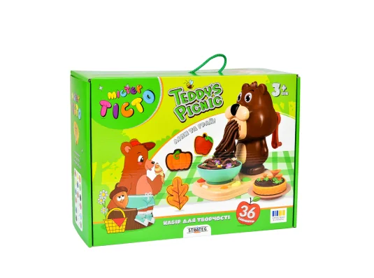 Набор для творчества Мистер тесто Teddy's Picnic на украинском языке (41033) купить в интернет магазине подарков ПраздникШоп