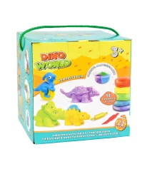 Набор для творчества Мистер тесто Dino World на украинском языке (41012) купить в интернет магазине подарков ПраздникШоп