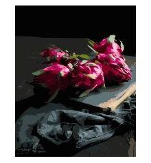 Картина по номерам Цветы на книге на черном фоне 40Х50 (AH1275) купить в интернет магазине подарков ПраздникШоп