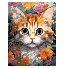 Картина по номерам Рыжий котенок  30Х40 (SS-1290) купить в интернет магазине подарков ПраздникШоп