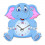 Часы настенные Elephant купить в интернет магазине подарков ПраздникШоп