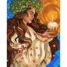 Картина по номерам "Пасхальная молитва", 40*50 см., SANTI ©pollypop92
