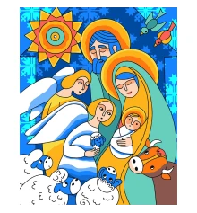 Картина по номерам SANTI Рождество 40*50 см ©mosyakart купить в интернет магазине подарков ПраздникШоп
